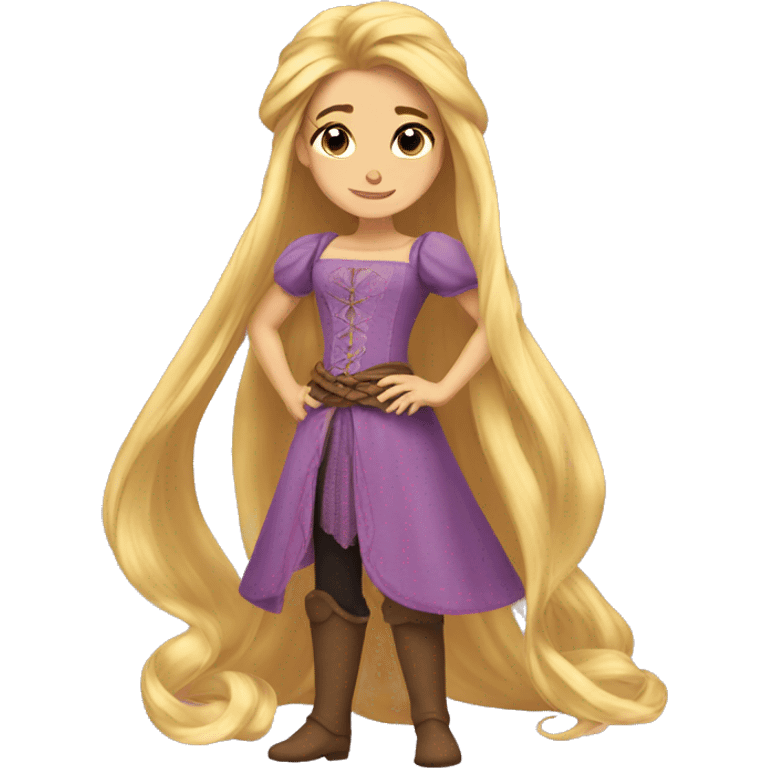 Repunzel emoji