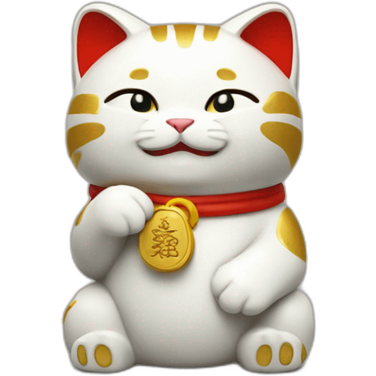 maneki neko passed university emoji