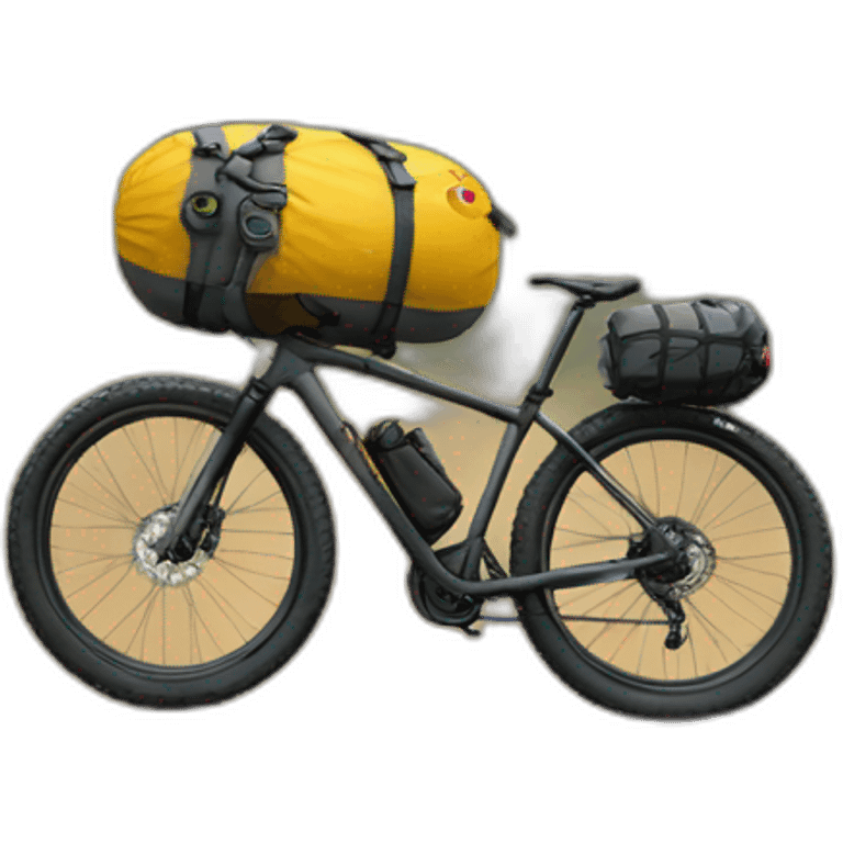 Bikepacking emoji