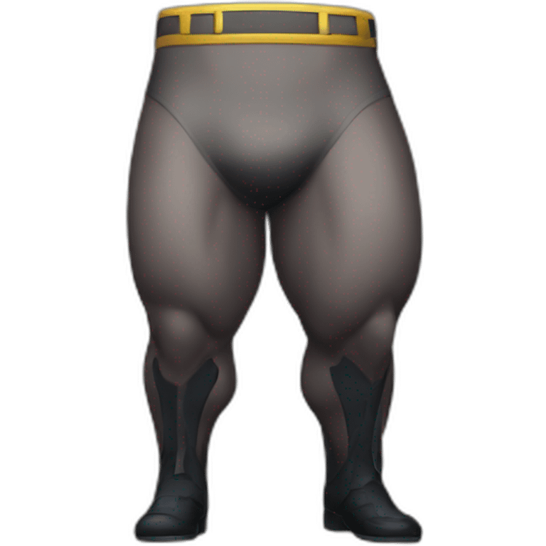 Very developed Batman glutes emoji