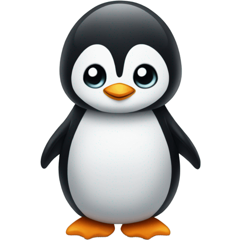 cute penguin emoji