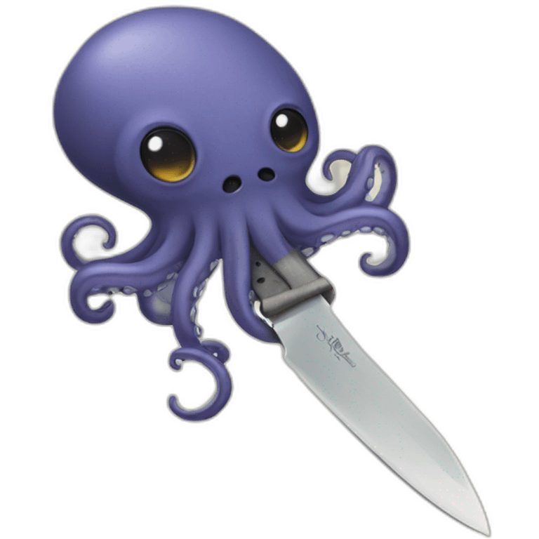 octopus knife emoji