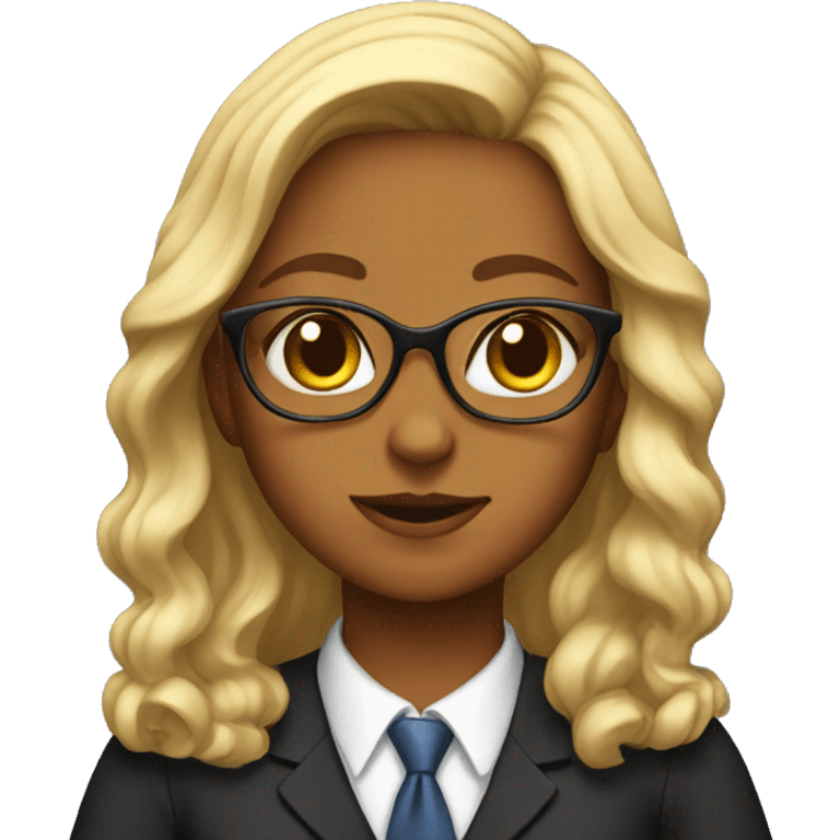 girl cat lawyer emoji