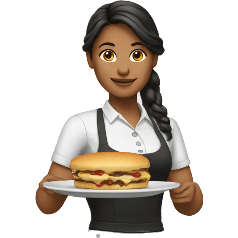 waitress emoji