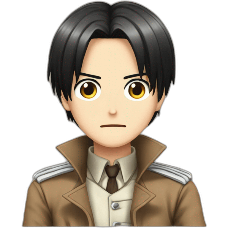 Levi Ackerman from "Attack on Titan" emoji