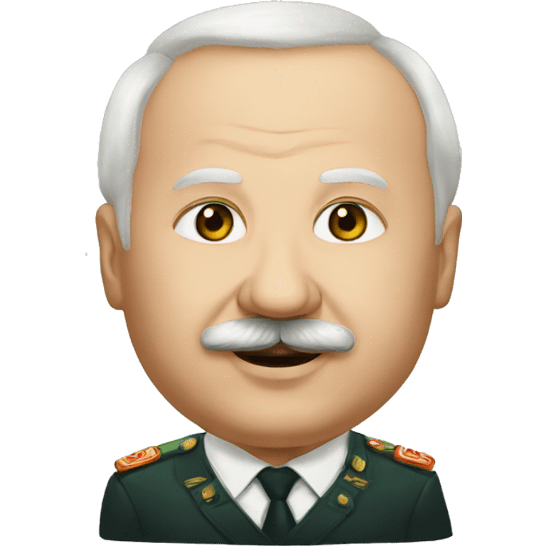 Lukashenko with potato emoji