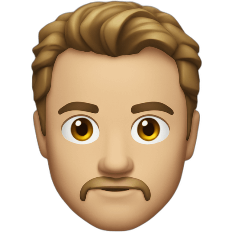 leonardo di caprio serious emoji