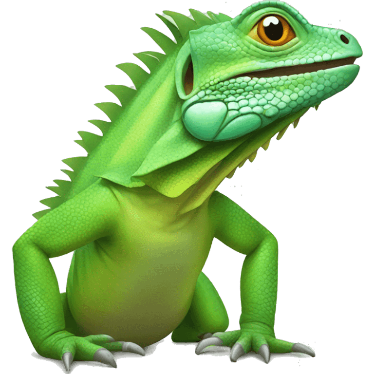 Iguana emoji