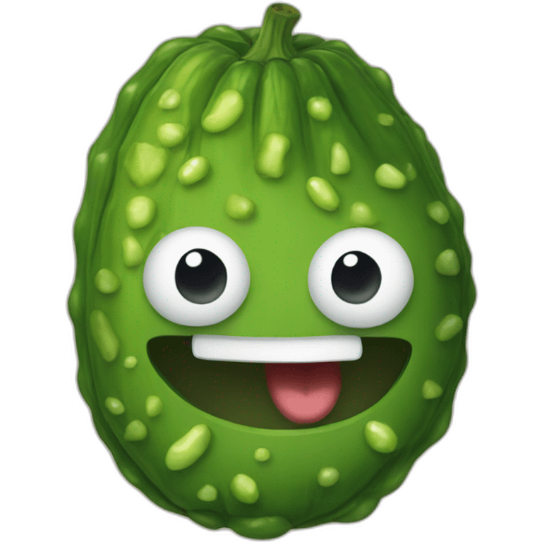 green-pickle emoji