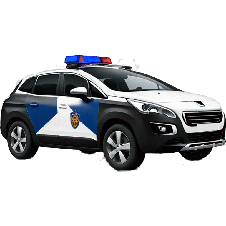 Peugeot 3008 gendarmerie  emoji