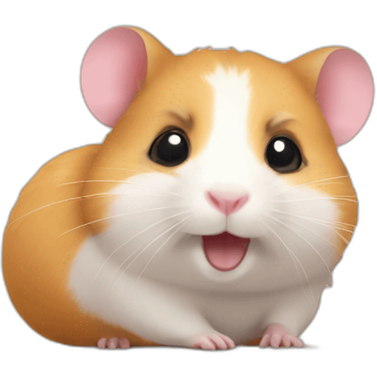 super cute hamster emoji