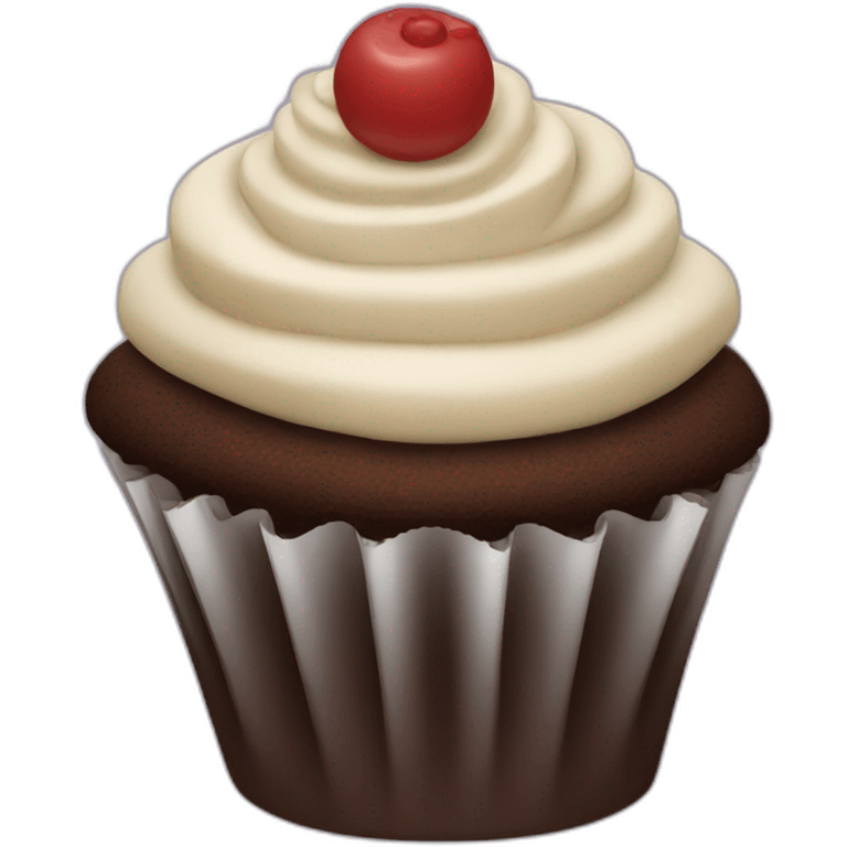 chocolate-cupcake emoji