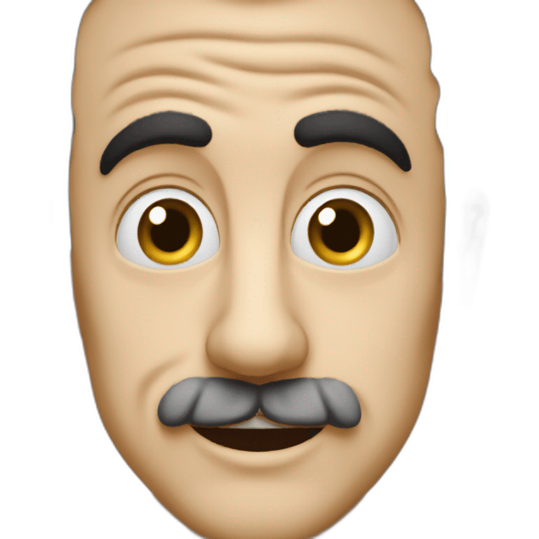 borat happy close-up emoji