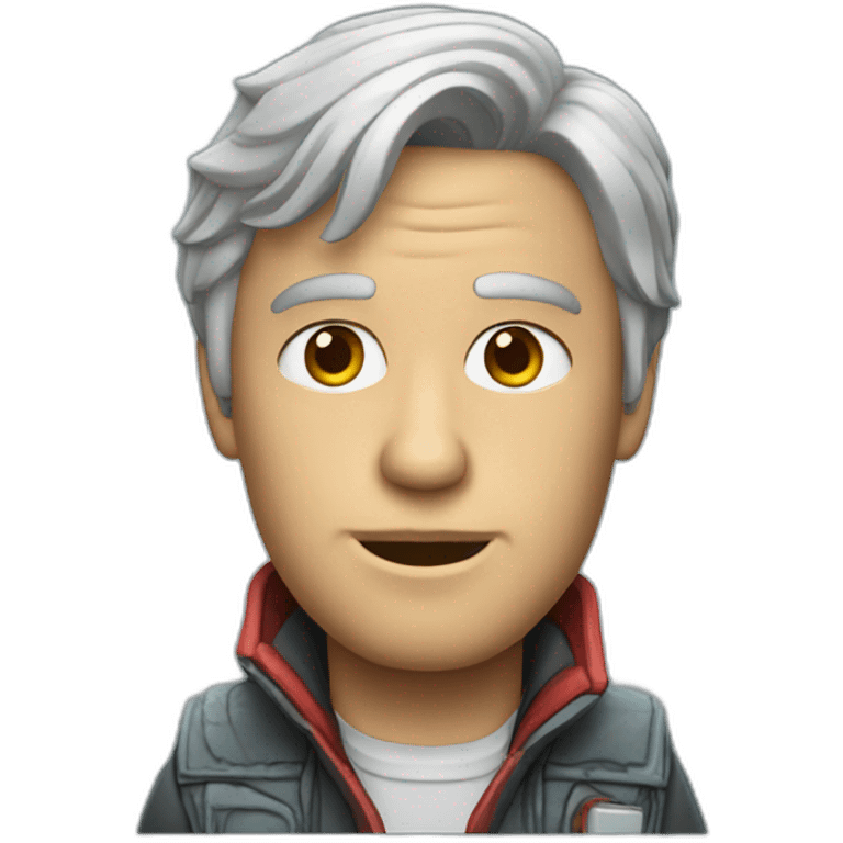 Marty McFly emoji