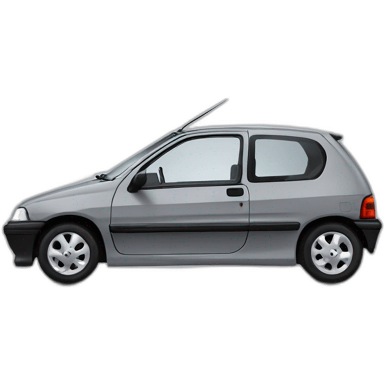 Peugeot 106 gris emoji