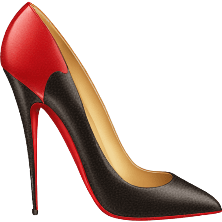 louboutin heel emoji