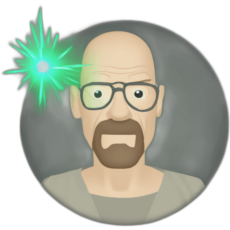 Walter white kamehameha beam emoji