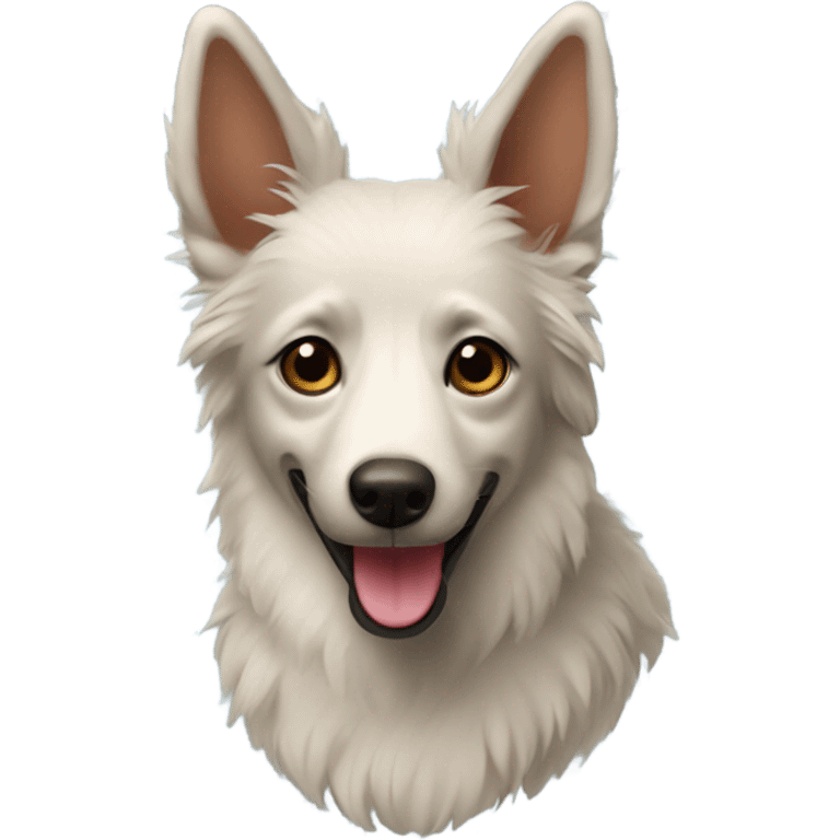 Mudi dog breed emoji