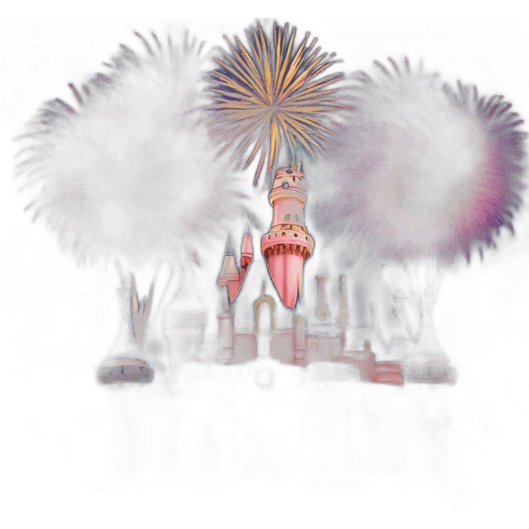 Disneyland-fireworks emoji