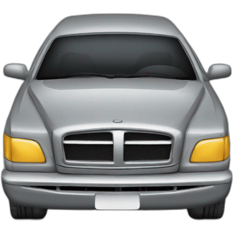 Grey main cooke car emoji