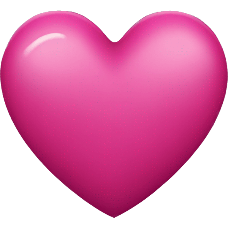 Dark pink heart emoji