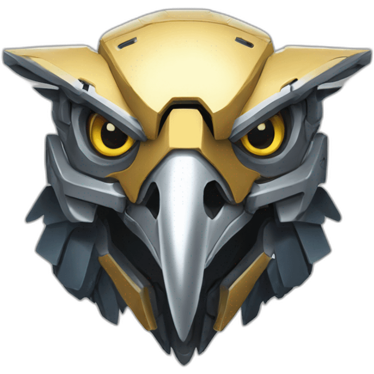 mecha eagle head emoji