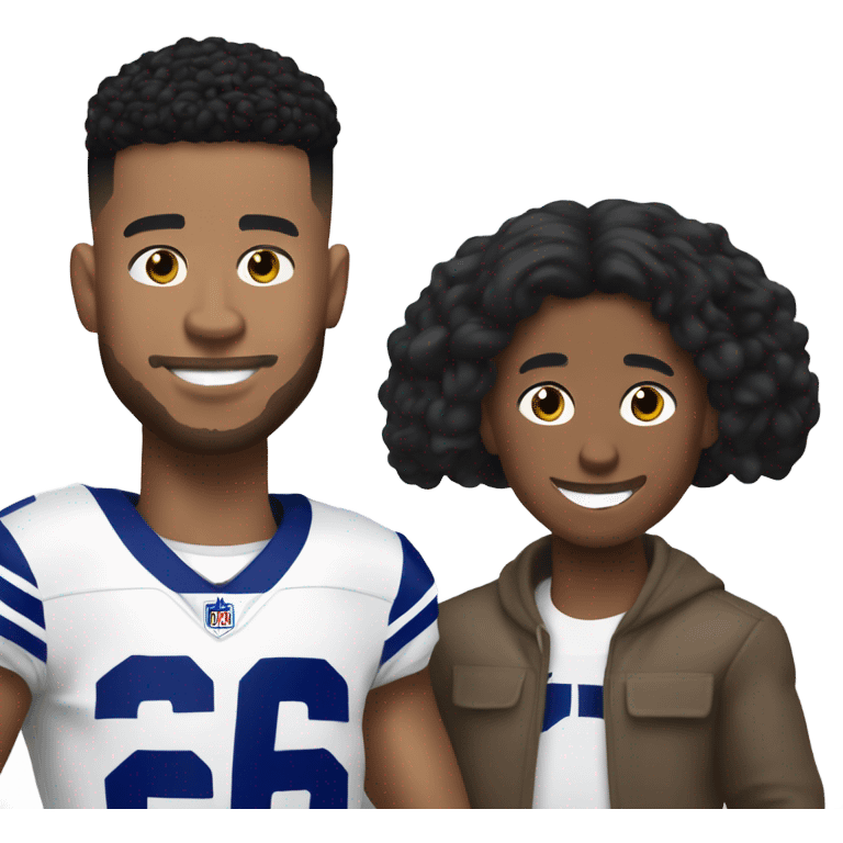 Me and saquon Barkley  emoji