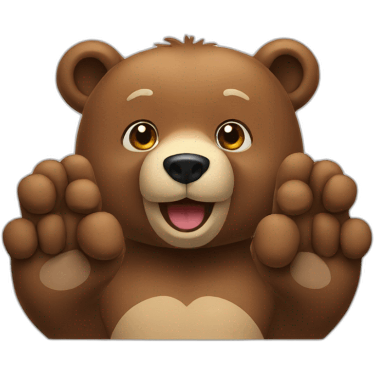 Bear Approving emoji