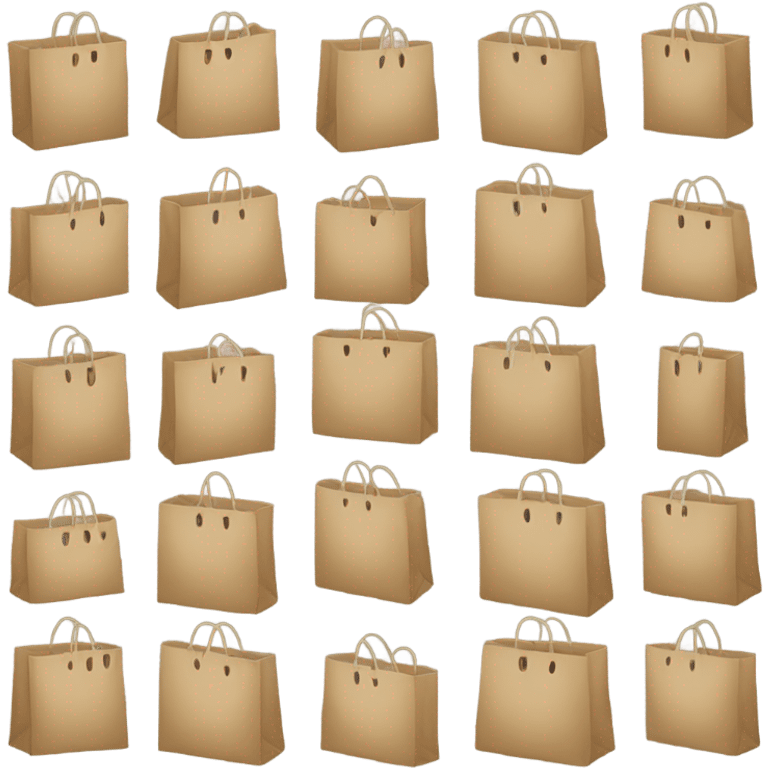 shopping bags emoji