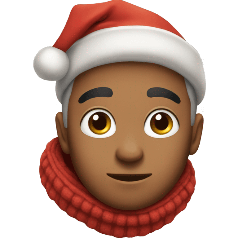 Cozy christmas emoji