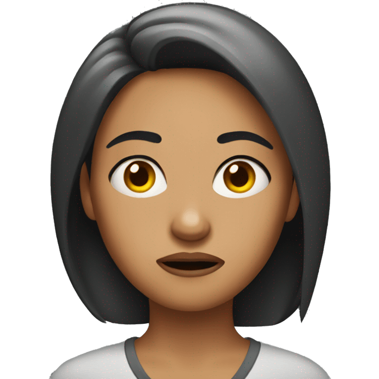 annoyed woman emoji