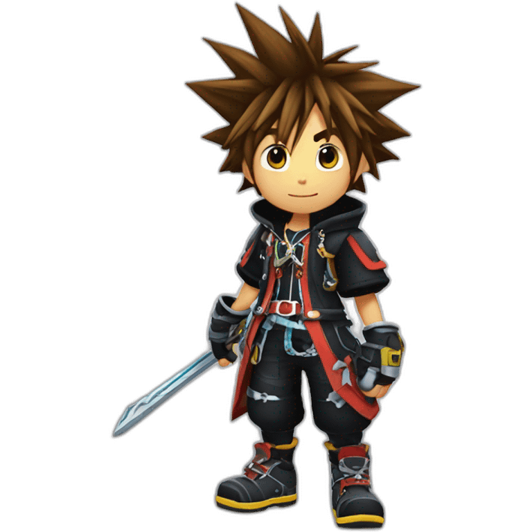 Sora kingdom hearts 3 emoji