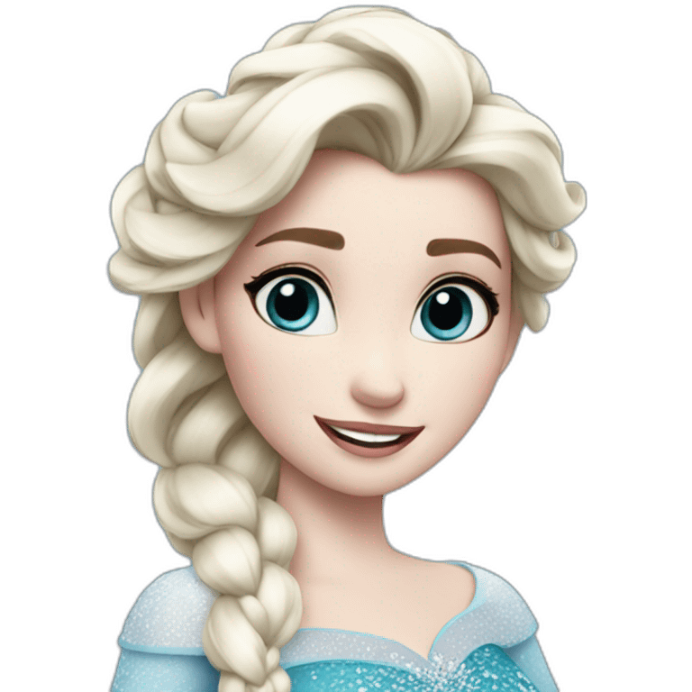 Elsa from Disney emoji