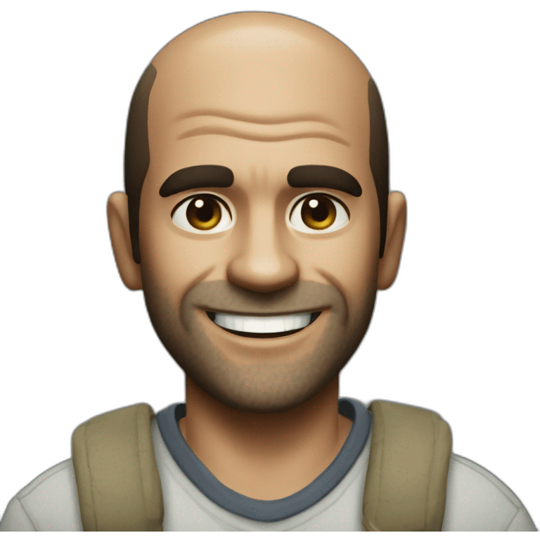 Trevor Philips smiling emoji