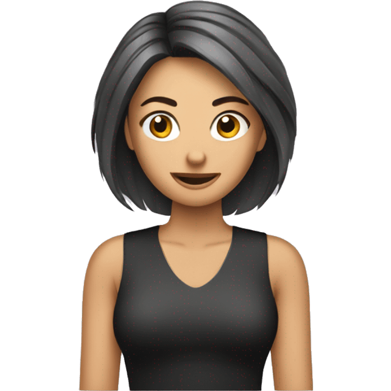 Woman cutting hair emoji