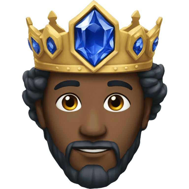 sapphire king emoji