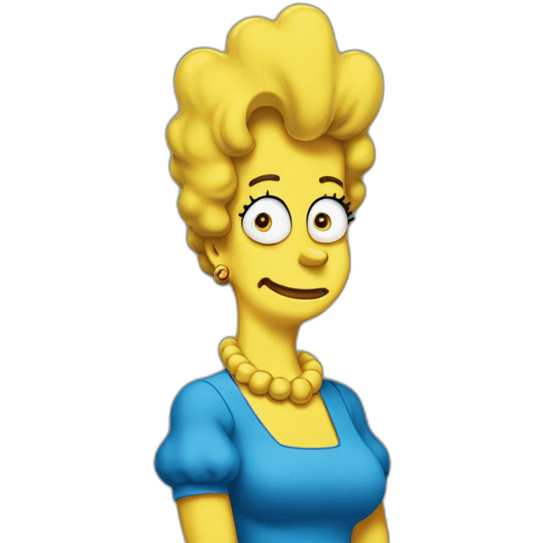 Marge Simpson emoji