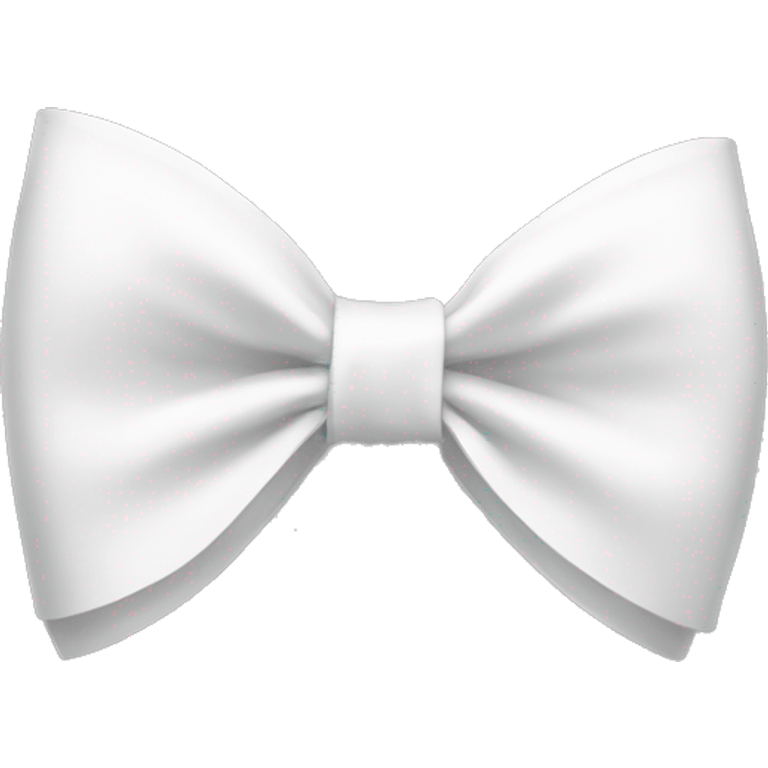 white bow emoji