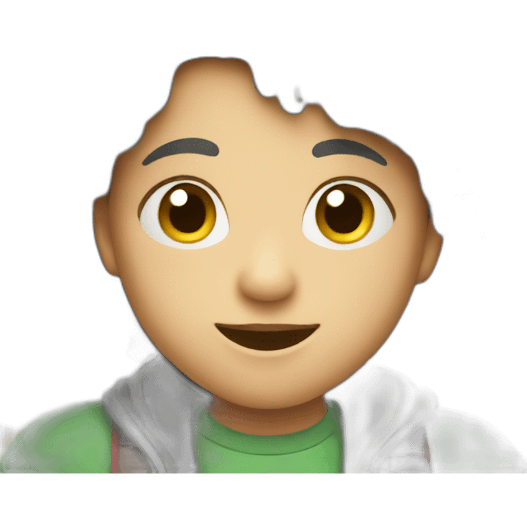 Kid on playground emoji