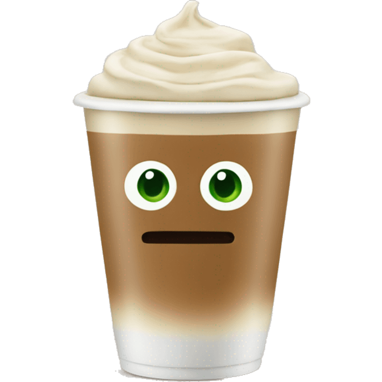 macha latte emoji