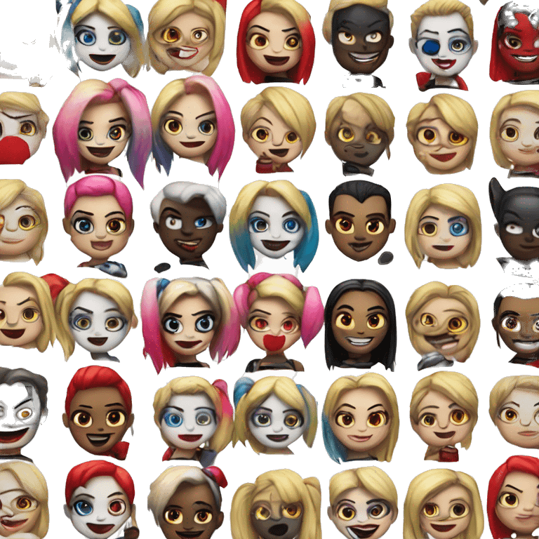 harley quinn emoji