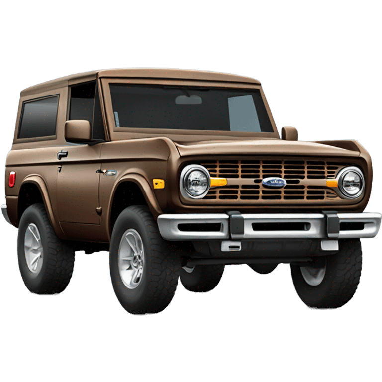 2024 brown ford bronco emoji