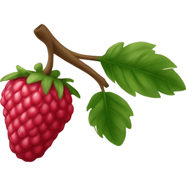 Framboesa  fruta emoji