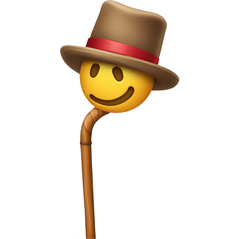 Cane con cappello natalizio emoji