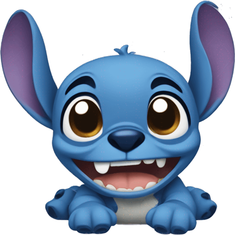 Stitch qui dort emoji