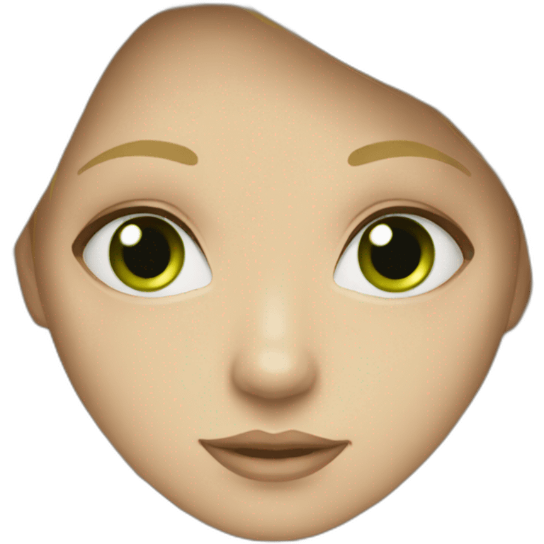 blonde-hair-green-eyes-girl emoji