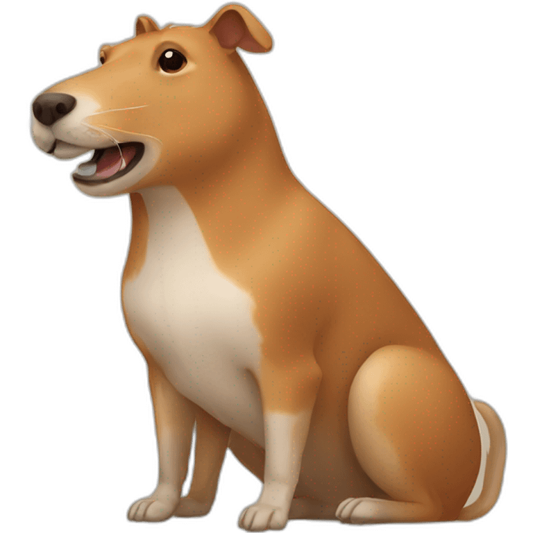 dog and capybara emoji