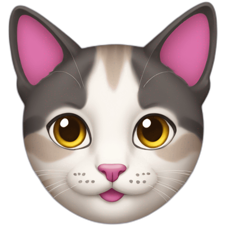 Bisexual cat emoji