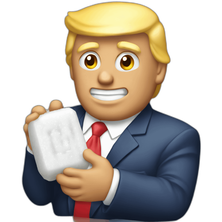 trump-holding-soap emoji