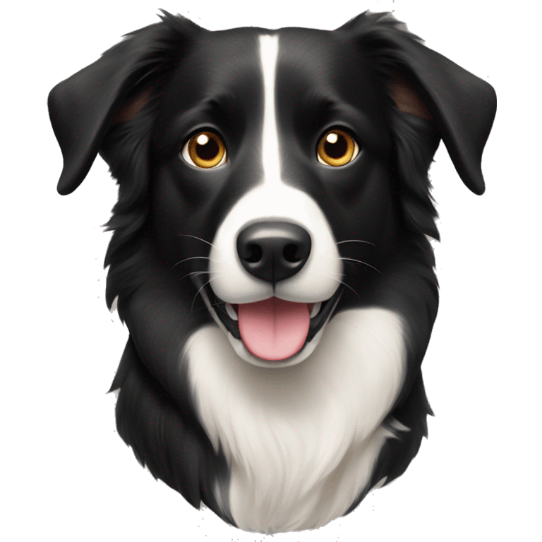 border collie mixed with a black labrador  emoji